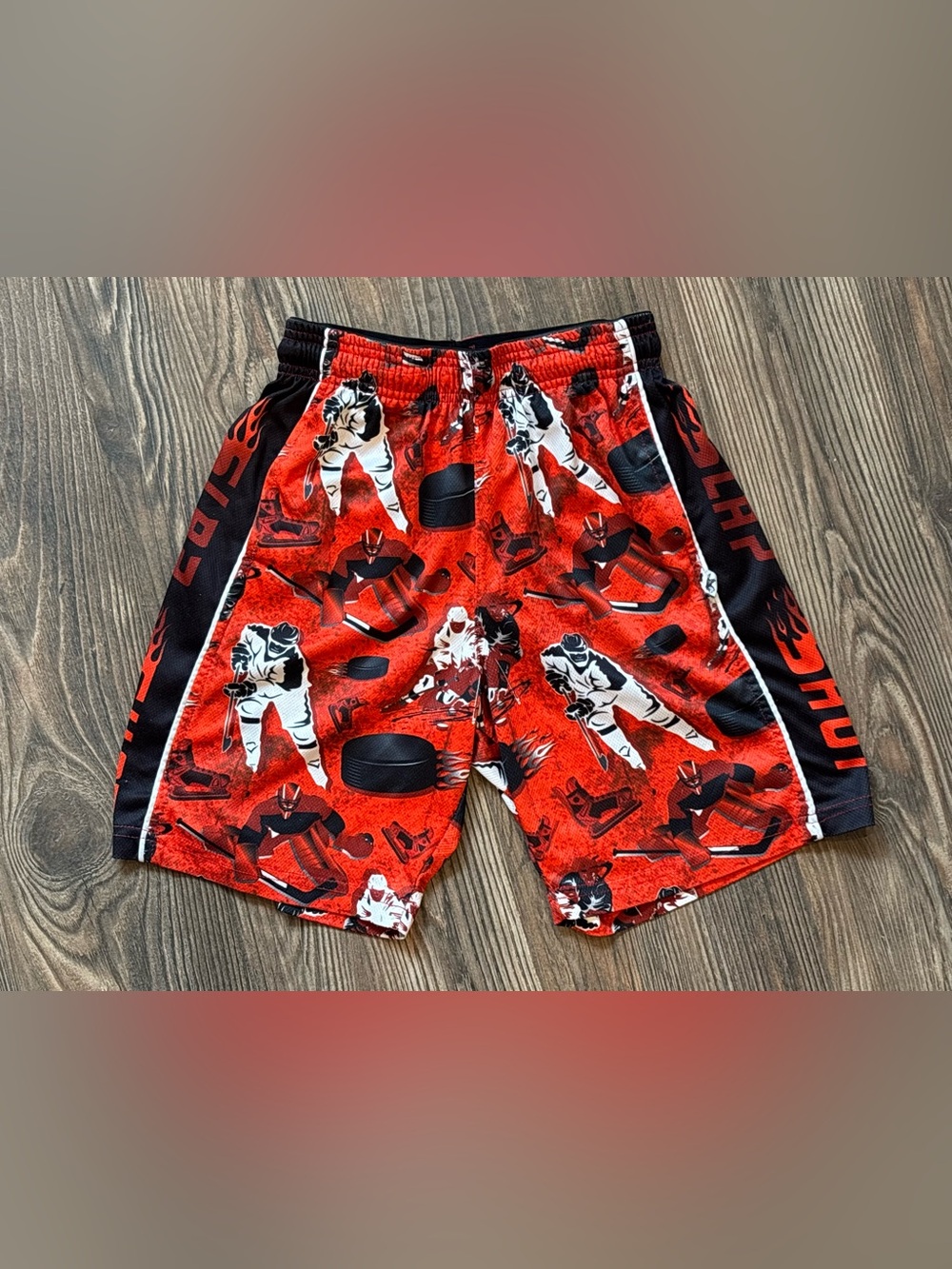 FLOW SOCIETY HOCKEY BASEBALL LAX ATHLETIC SUMMER TREND SHORTS SUMMER TRENDY
